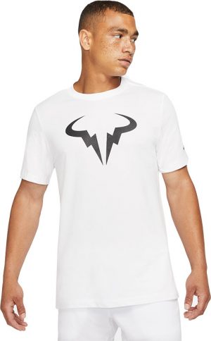 Nike Court Rafa Logo Training Tee White